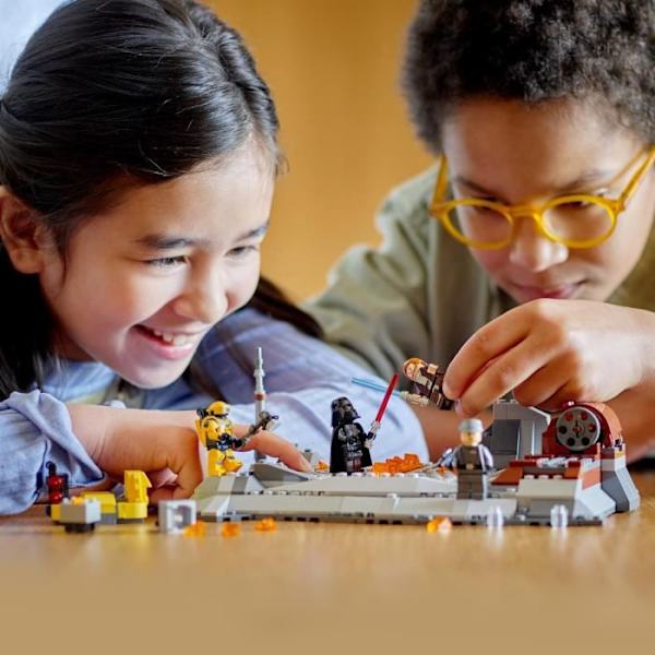 LEGO® 75336 Star Wars Obi-Wan Kenobi vs. Darth Vader, minihahmot, valomiekat ja sädepistooli, 8-vuotiaat ja sitä vanhemmat Flerfärgad