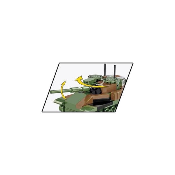 Maquette - COBI - 3105 - Leopard I - 147 element - 1:72 - Grön