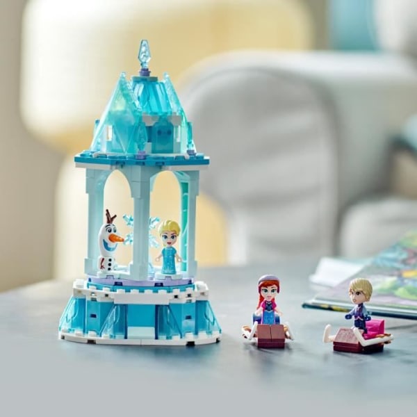LEGO® Disney Princess 43218 Anna och Elsas magiska åktur, fryst leksak med Olaf-figur