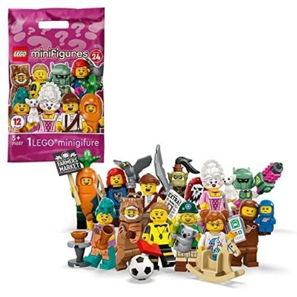 LEGO 71037 MINIFIGURES SERIES 24, EDITI MYSTERY MINIFIGURINES TASKE