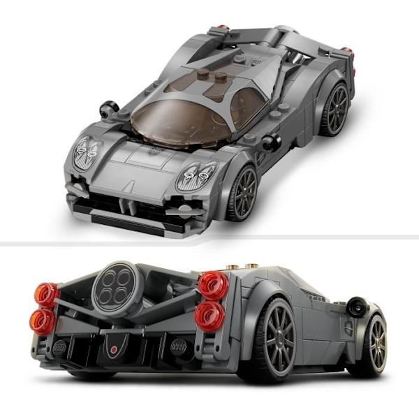 LEGO® Speed Champions 76915 Pagani Utopia racerbilsleksak, samlarmodellsats Flerfärgad