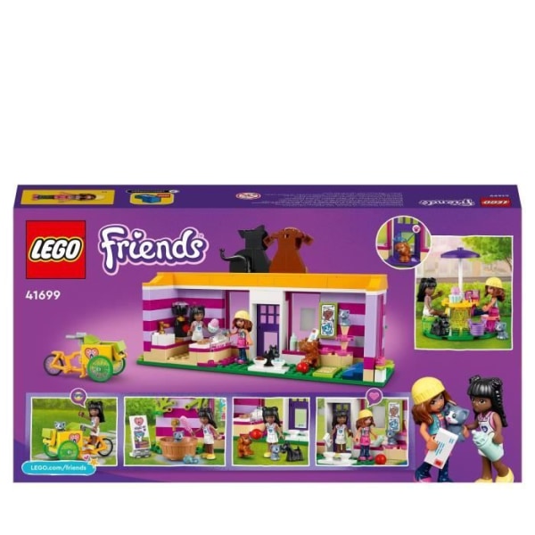 LEGO Friends Adoption Café 41699 - Leksak med katt- och hundminifigurer