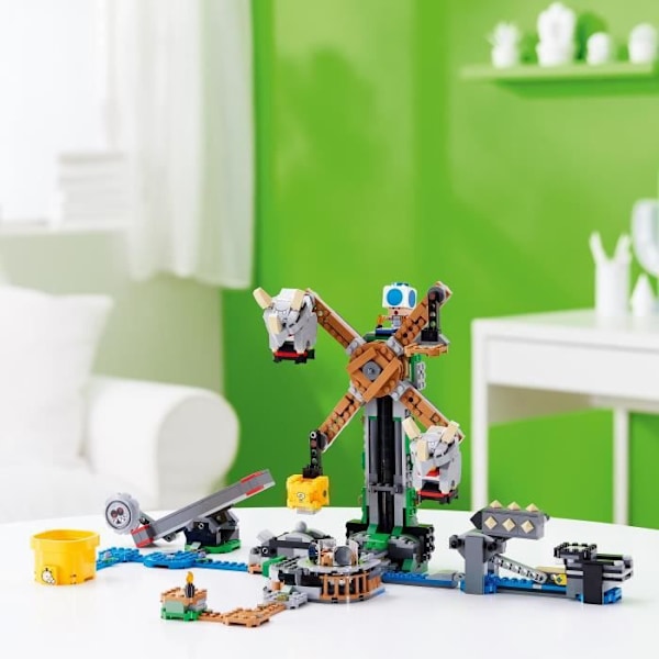 LEGO® 71390 Super Mario Destroy the Reznors Expansion Set Børnelegetøj i alderen 6 Gul
