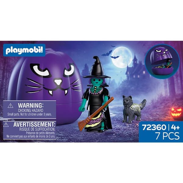 PLAYMOBIL 72360 Græskar: Heks Flerfärgad
