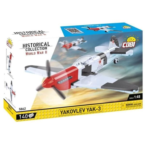 Maquette - COBI - YAKOVLEV YAK-3 - 360 dele - Plast - At samle selv