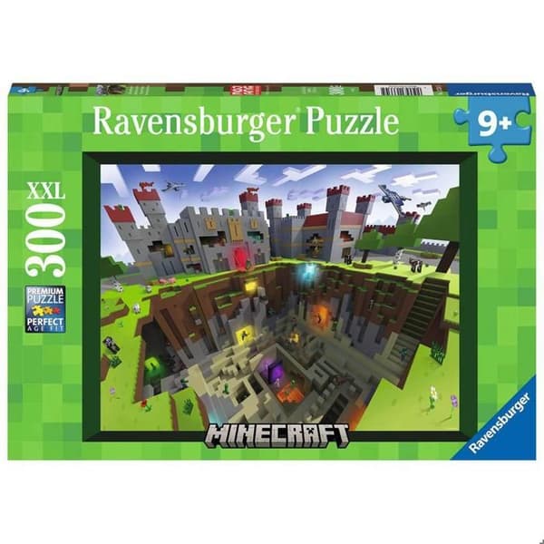 Palapeli 300 osaa XXL: Minecraft-leikkaus