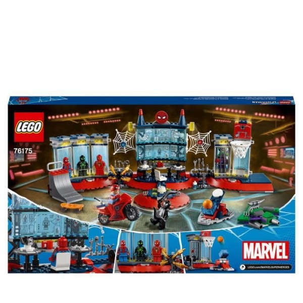 LEGO® Marvel 76175 Attack on Spider's Lair, Marvel Lelu ja Myrkkyhahmo