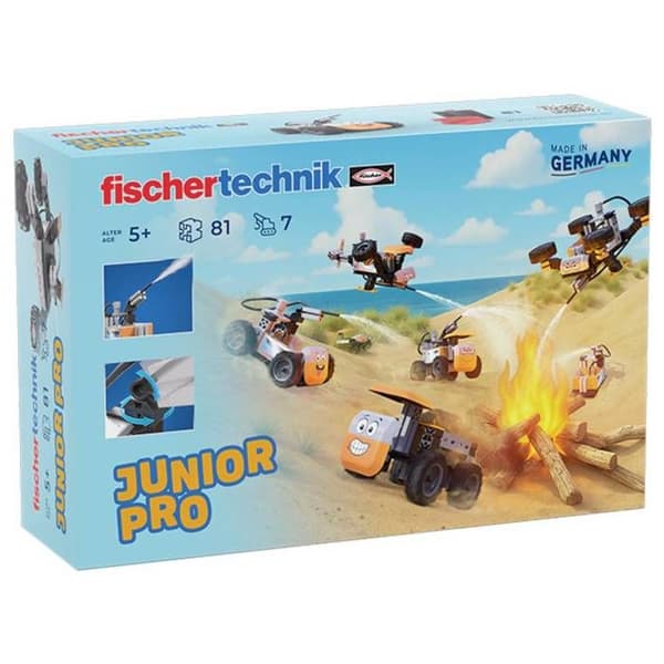 fischertechnik 576100 Junior Pro Kit, joka on koottava alkaen 5-vuotiaasta