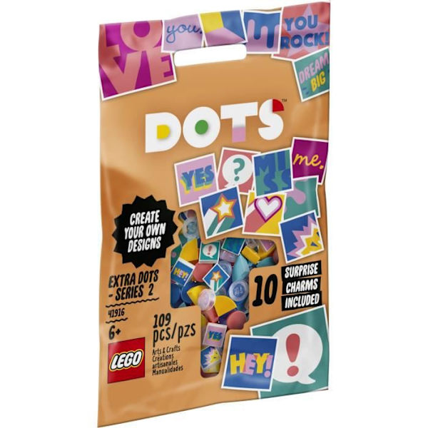 LEGO® DOTS DOTS dekorationsfliser – serie 2 (41916) Blå