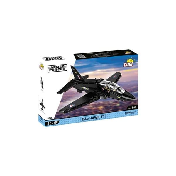 Tiililentokonesetti - COBI - BAE HAWK T1 - 362 osaa - Mittakaava 1:48 - Valkoinen väri