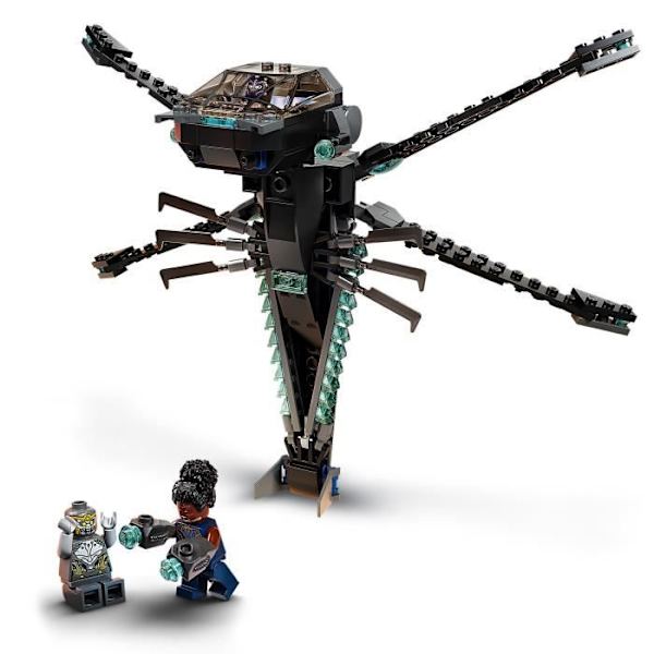 LEGO® 76186 Marvel Black Panther's Flying Dragon – Avengers Toy, Super Hero-byggesæt med 3 minifigurer