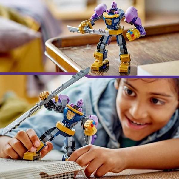 LEGO® Marvel 76242 Thanos Robot Armor - Supersankarilelu - Avengers-minihahmo - Lapset 6 vuotta