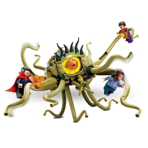 LEGO® 76205 Marvel Attack on Gargantos, Dr. Strange Building Toy with Octopus Monster för barn 8+ Flerfärgad