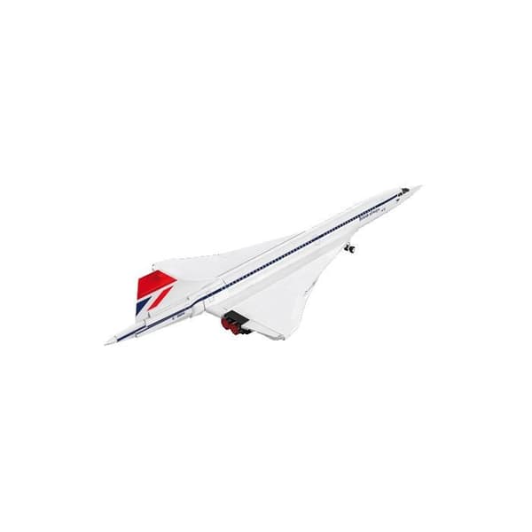 COBI 1689 - CONCORDE G-BBDG - BYGGSET - VIT FLYGPLAN
