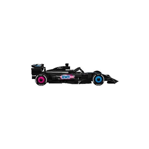 Byggesæt - COBI - 1684 - BWT Alpine F1 Team Bil - Sort - At samle selv Svart