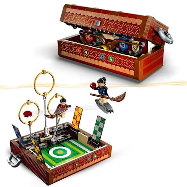 LEGO® Harry Potter 76416 Quidditch Trunk, lelu 1 tai 2 pelaajalle, 3 kvidditch-peliä Flerfärgad