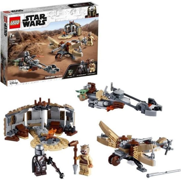 LEGO® Star Wars™ The Mandalorian Conflict at Tatooine 75299 Byggset med baby Yoda Barnminifiguren, säsong 2