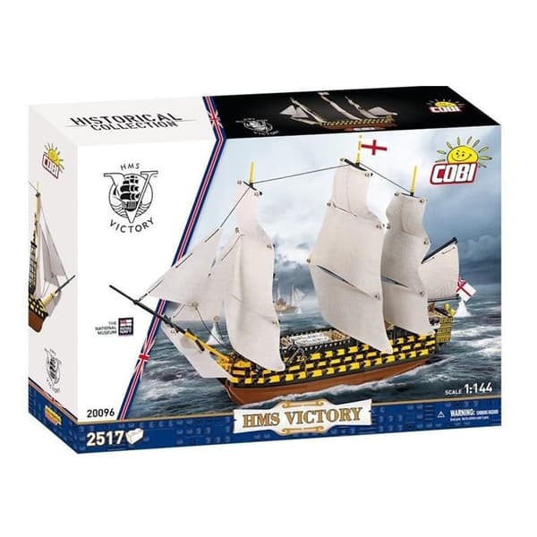 COBI 20096 - HMS VICTORY - BÅT - BYGGSET - VIT