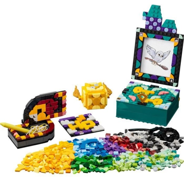 LEGO® DOTS 41811 Hogwarts Skrivbordsset, Tillbaka till skolans material, Harry Potter Toy