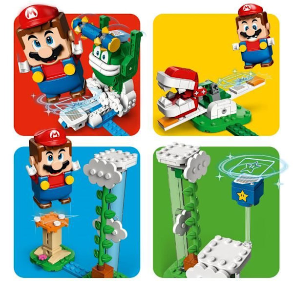 LEGO Super Mario 71409 Maxi-Spike on a Cloud Challenge Expansion Set, leksak Flerfärgad