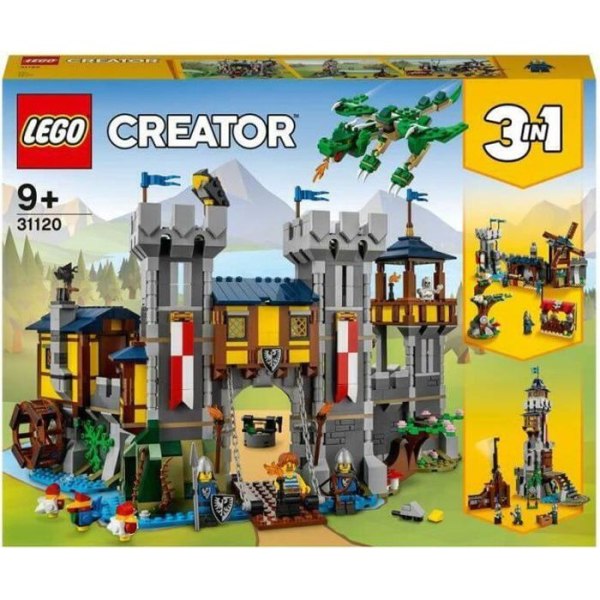 LEGO® Creator - Medeltida slott - 31120 - LEGO Creator 3-i-1 byggset