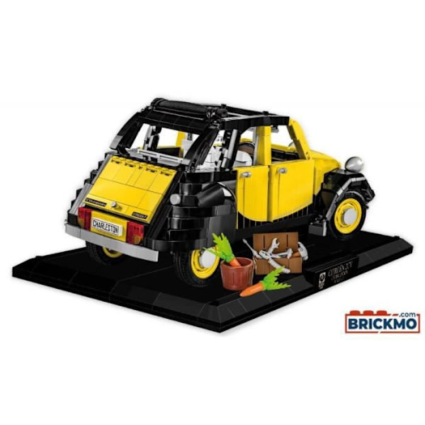 Modelsæt - CITROEN - 2CV CHARLESTON E.E - 1630 STK - Skala 1/12 - Interiør