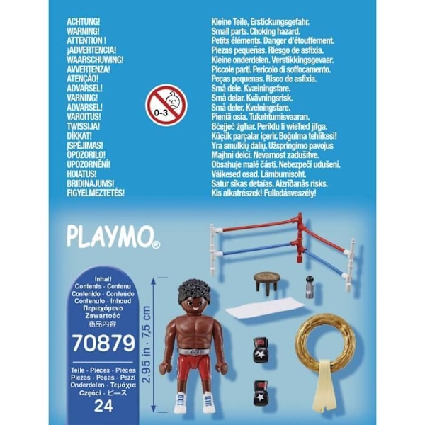 PLAYMOBIL - 70879 - Nyrkkeilyn mestari Flerfärgad
