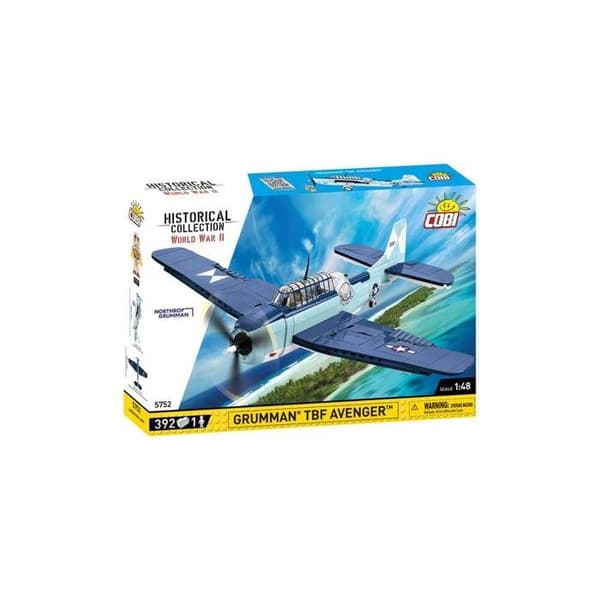 Model - COBI - Grumman TBF Avenger - 575 dele - Plast - At samle selv