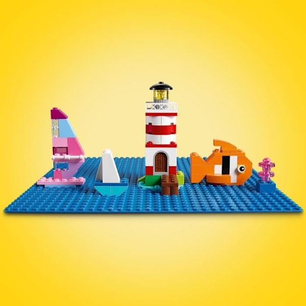 LEGO® 11025 Classic Den blå byggplattan 32x32, bas för byggnad, montering och display Flerfärgad