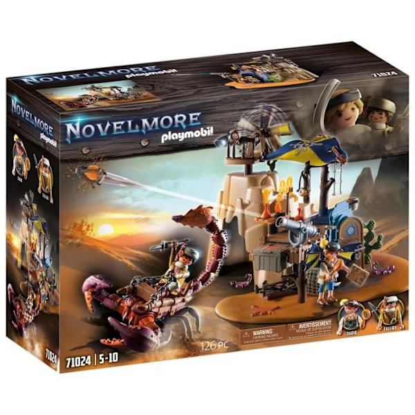 PLAYMOBIL - 71024 - Novelmore - Sal'ahari Sands - Giant Scorpion Base