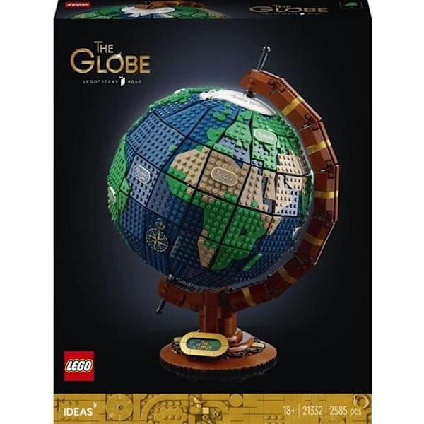 Lelu - LEGO - Maapallo - 630 osaa - Monivärinen Flerfärgad