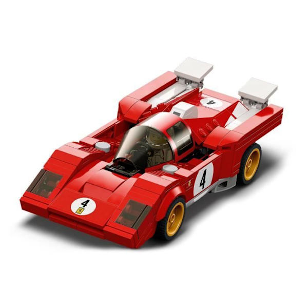 LEGO® 76906 Speed Champions 1970 Ferrari 512 M racerbilsmodell, byggleksak för barn Flerfärgad
