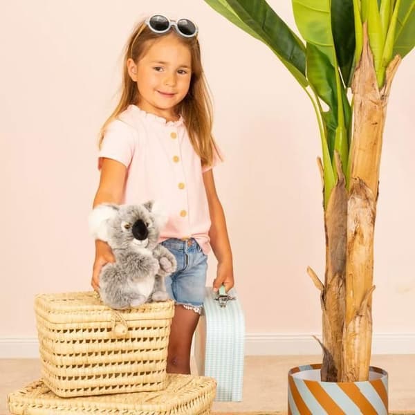 Plysdjur - Hermann Teddy - Koala - 21 cm - Svart - Blandet