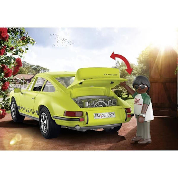 Playmobil 70923 Porsche 911 Carrera RS 2.7, Klassiset autot, Aikuinen, Keräilyauto Flerfärgad