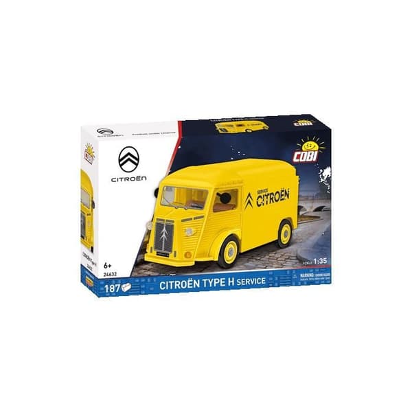 Byggset - COBI - Citroën Type H - Gul - 187 delar - Skala 1:35 Gul