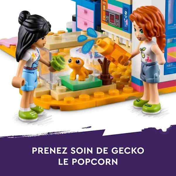 LEGO® Friends 41739 Liannin makuuhuone, Mini-nukketalolelu, 6-vuotiaille lapsille Blå