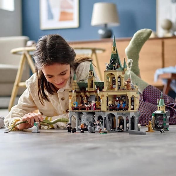 LEGO® 76389 Harry Potter™ Hogwarts Hemligheternas kammare Leksaksslott med stora salen + minifigur 20-årsjubileumsutgåva Flerfärgad