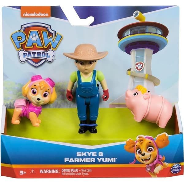 Paw Patrol - Figurer Hjältevalp Core Skye