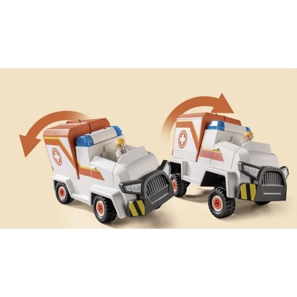 PLAYMOBIL - 70916 - DUCK ON CALL - Hätäajoneuvo - Monivärinen - Sekoitettu - 31 kpl Flerfärgad