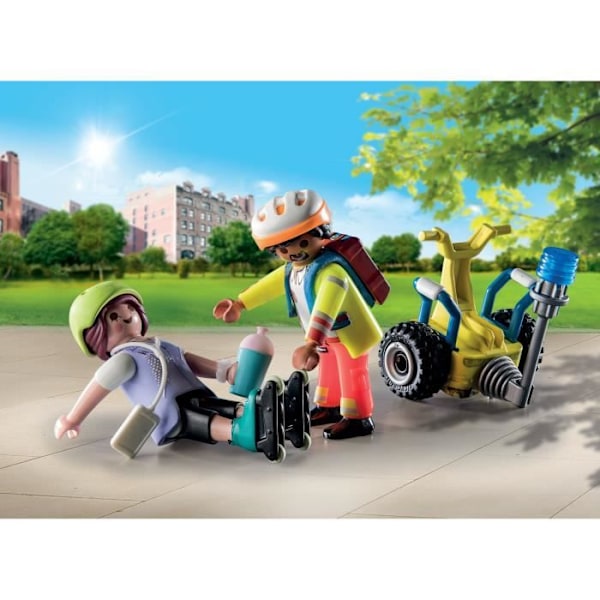 PLAYMOBIL 71257 Redder med gyropod, City Action, Redderne, Startpakke, Fra 4 år Flerfärgad