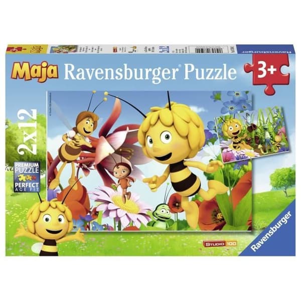 Palapeli 12 kappaletta 2 Palapeliä - Maya Mehiläinen