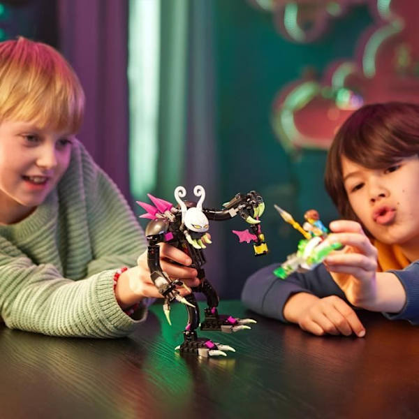LEGO® DREAMZzz 71455 Burmonsteret, legetøj med Z-Blob-minifigurer i minifly eller flyvende motorcykel Svart