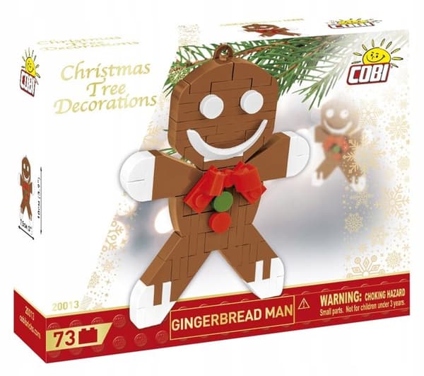 COBI 20013 Juletræ pynt Sømand i ingefær Pynt i ingefær