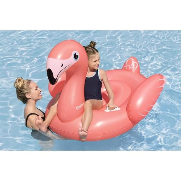 Bårt til at ride - Bestway - Flamingo - 138 x 107 cm Rose