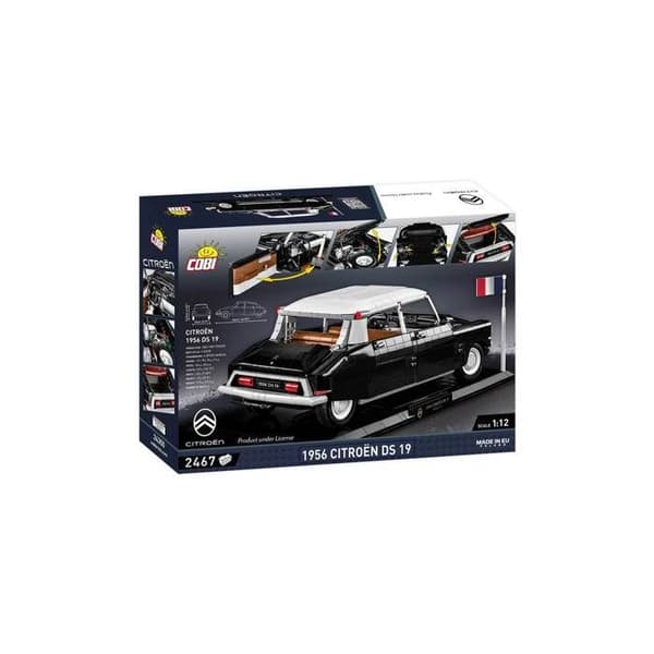 KONSTRUKTIONSSPIL - COBI - 1956 CITROËN DS 19 - Executive Edition - SORT - 1:12