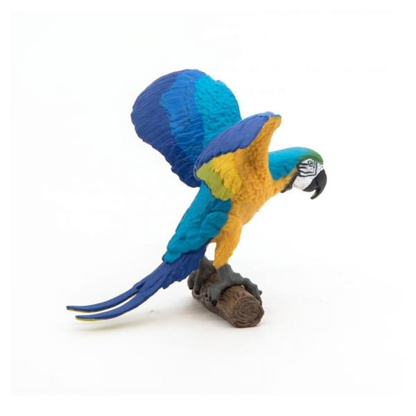 Papo - Figurine Papegøje Ara blå Flerfärgad