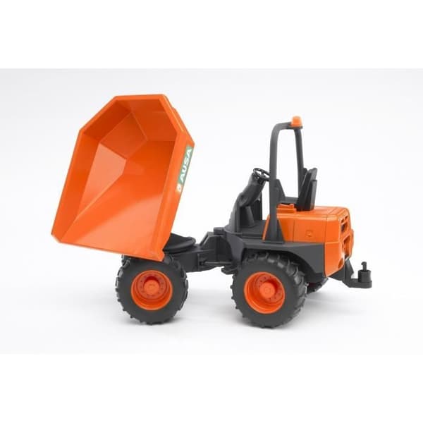 AUSA mini dumper - BRUDER - Knækstyring, roterende tipvogn, træk bag