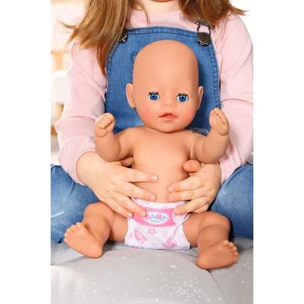 Baby Born Litte 2 Blöjor 36 cm Vit, Rosa