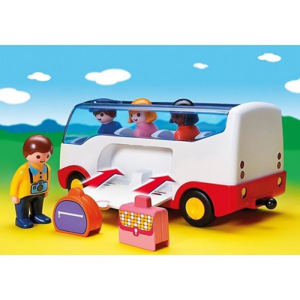 Matkabussi - PLAYMOBIL - 6773 - Keltainen - Unisex - Alkaen 18 kuukautta Gul