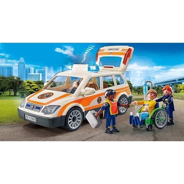 Kaupungin elämä Lääkärin ambulanssi